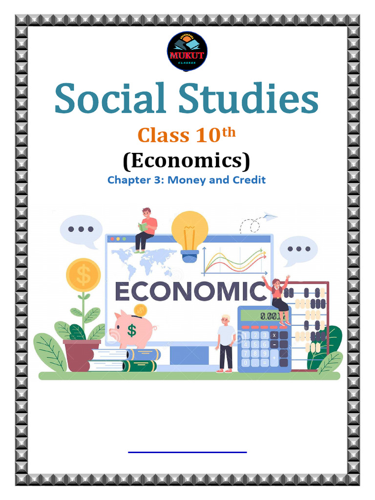 Money and Credit in Economics | PDF | Loans | Finance & Money Management