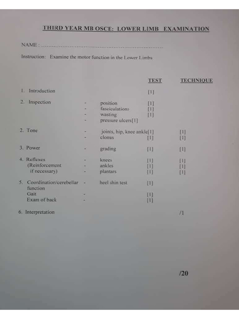 OSCE Preparation | PDF