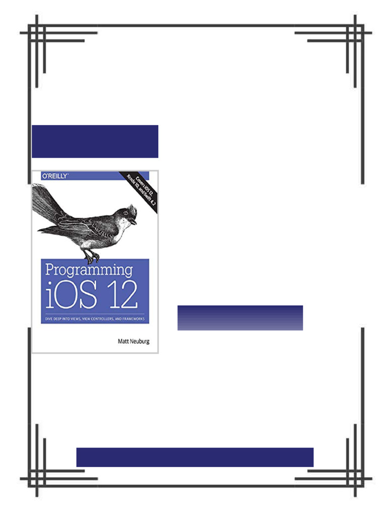 Programming IOS 12 Dive Deep Into Views View Controllers and Frameworks ...