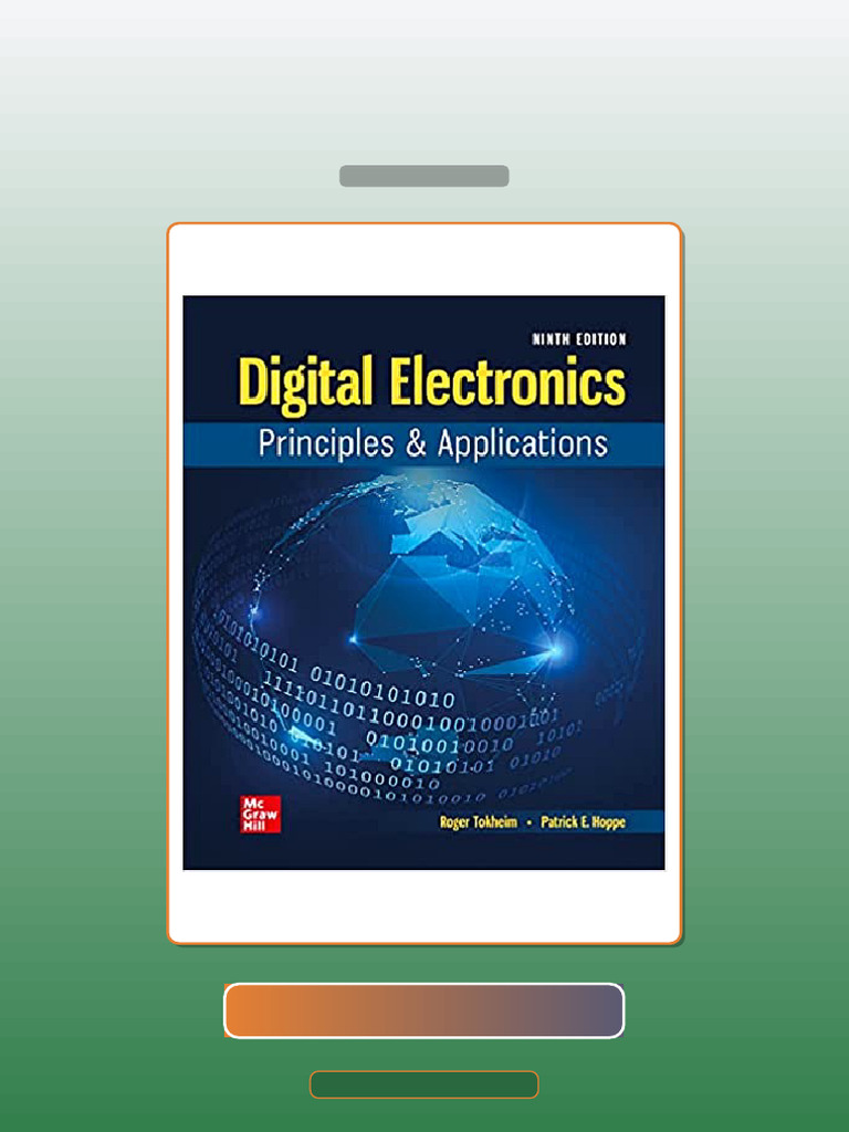 Digital Electronics Principles and Applications 9E by Roger Tokheim ...