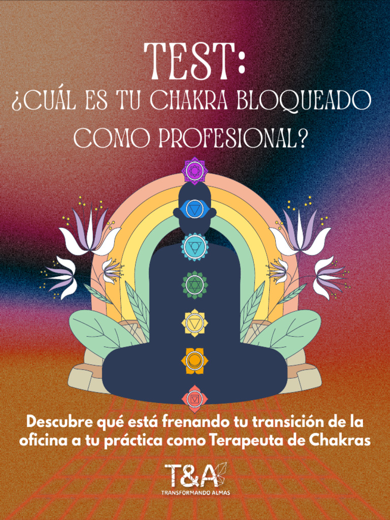 Test para Identificar Chakras Bloqueados | PDF | Creatividad | Sicología
