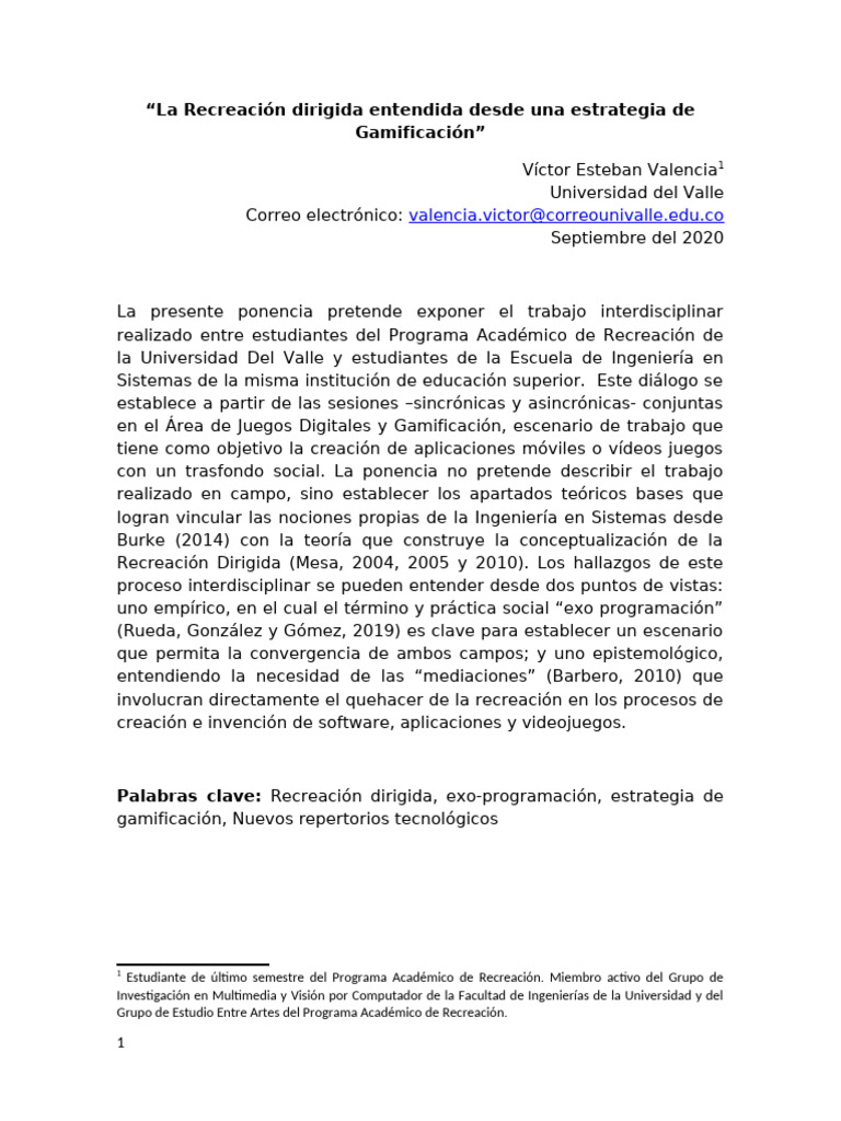 Ponencia RUFROC 2020 Víctor Esteban Valencia Quintero | PDF | Software ...