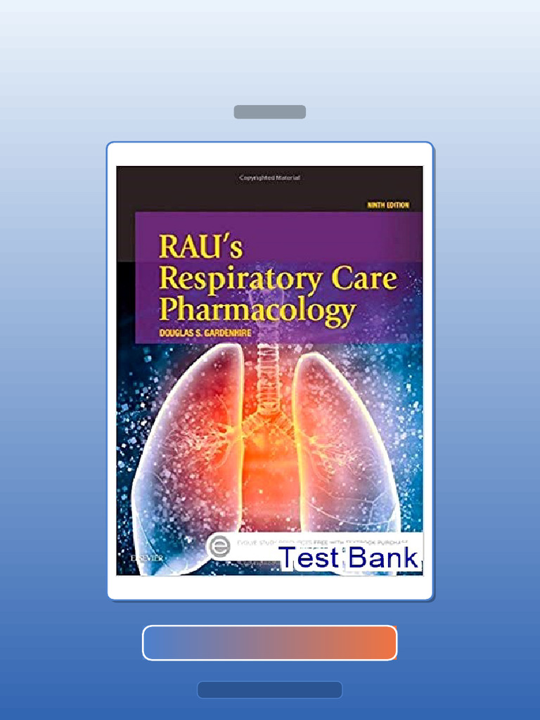 Raus Respiratory Care Pharmacology 9th Edition Gardenhire E-book ...