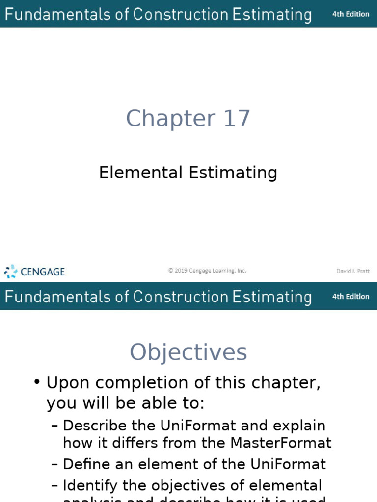 Elemental Estimating with UniFormat | PDF | Function (Mathematics)