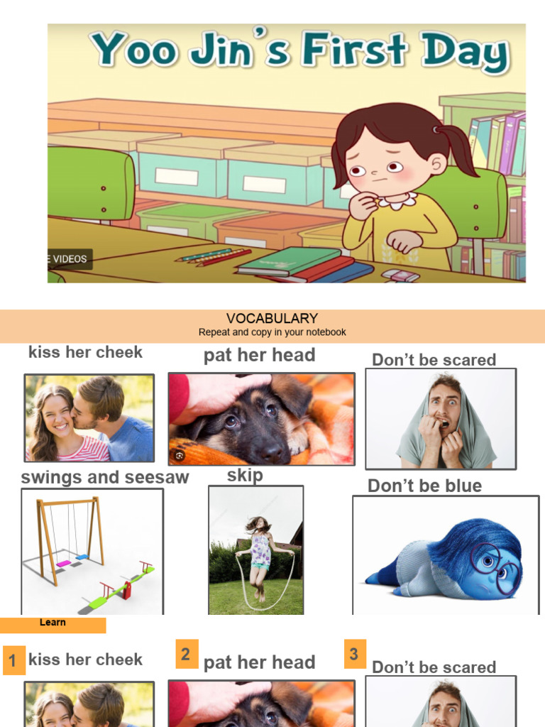 Vocabulary and Story Activities for Kids | PDF