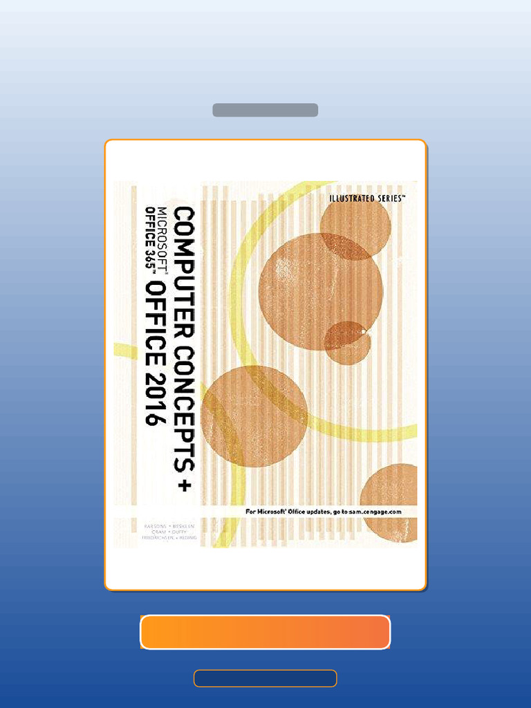 Illustrated Computer Concepts and Microsoft Office 365 Office 2016 1st ...