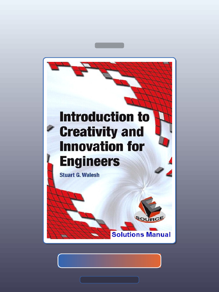 Introduction to Creativity and Innovation for Engineers 1st Edition ...