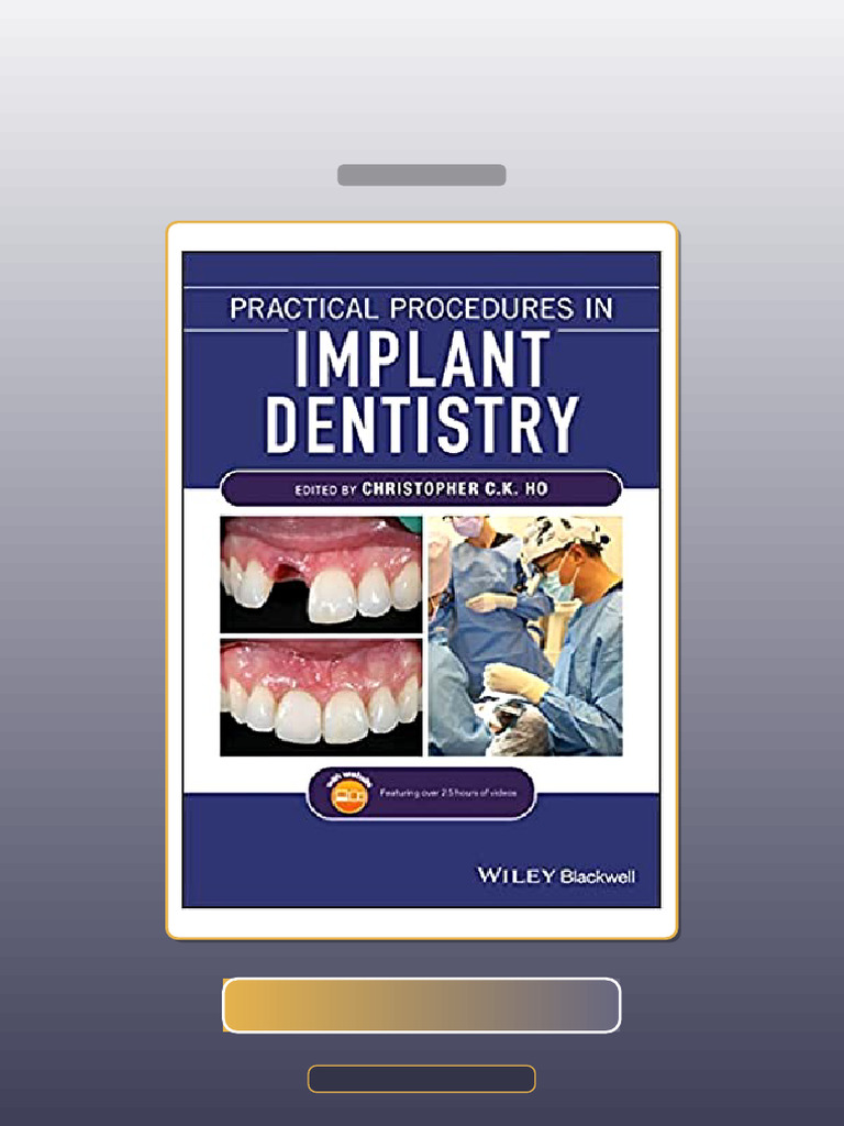Practical Procedures in Implant Dentistry by Christopher C K Ho E-book ...