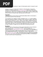 Bahrick's Study on LTM Duration | PDF | Long Term Memory | Memory