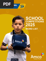 International Spelling Bee 2026 Word List | PDF