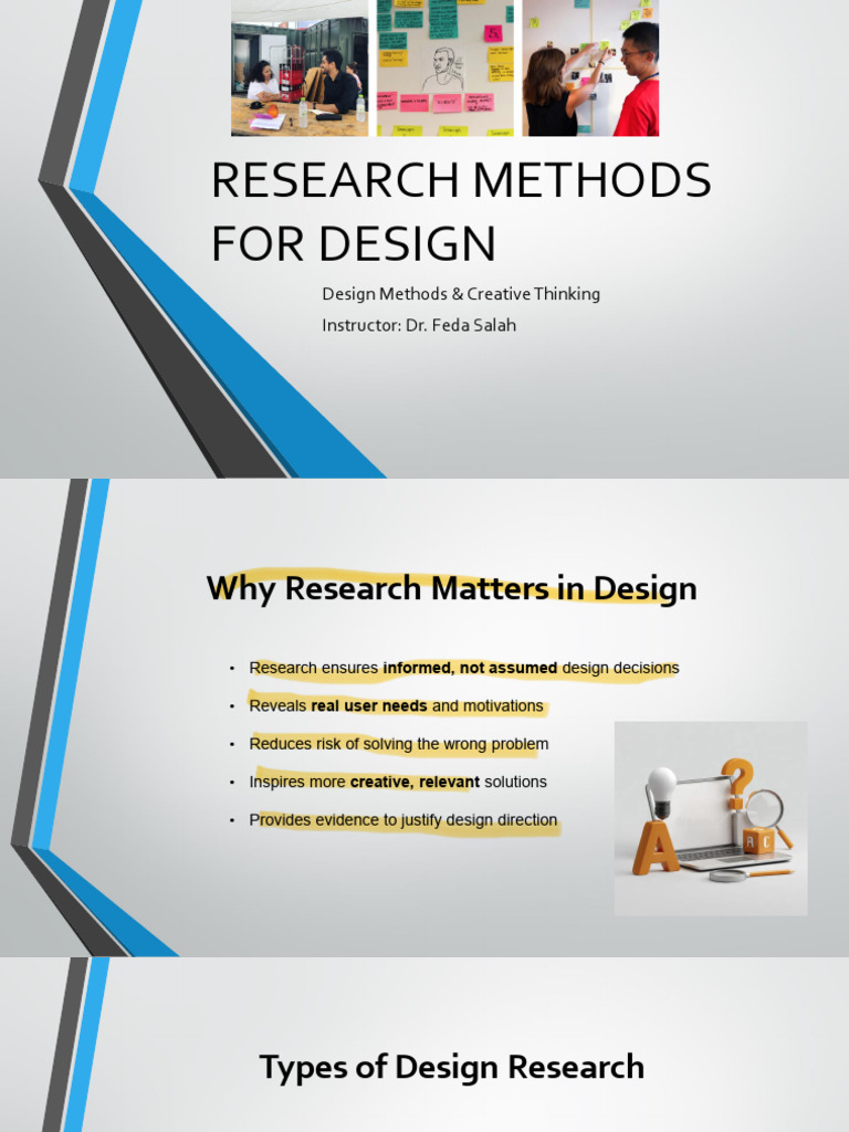 Design Research Methods Overview | PDF | Cognitive Science | Methodology