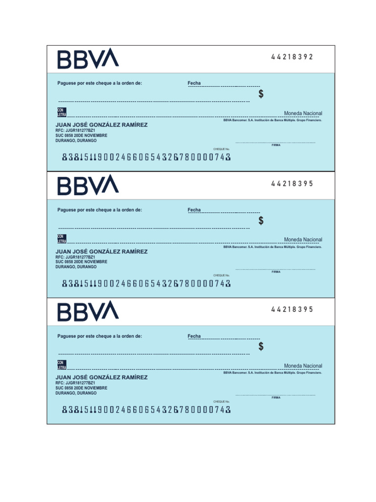 Bbva Azules | PDF | Bancario | Dinero
