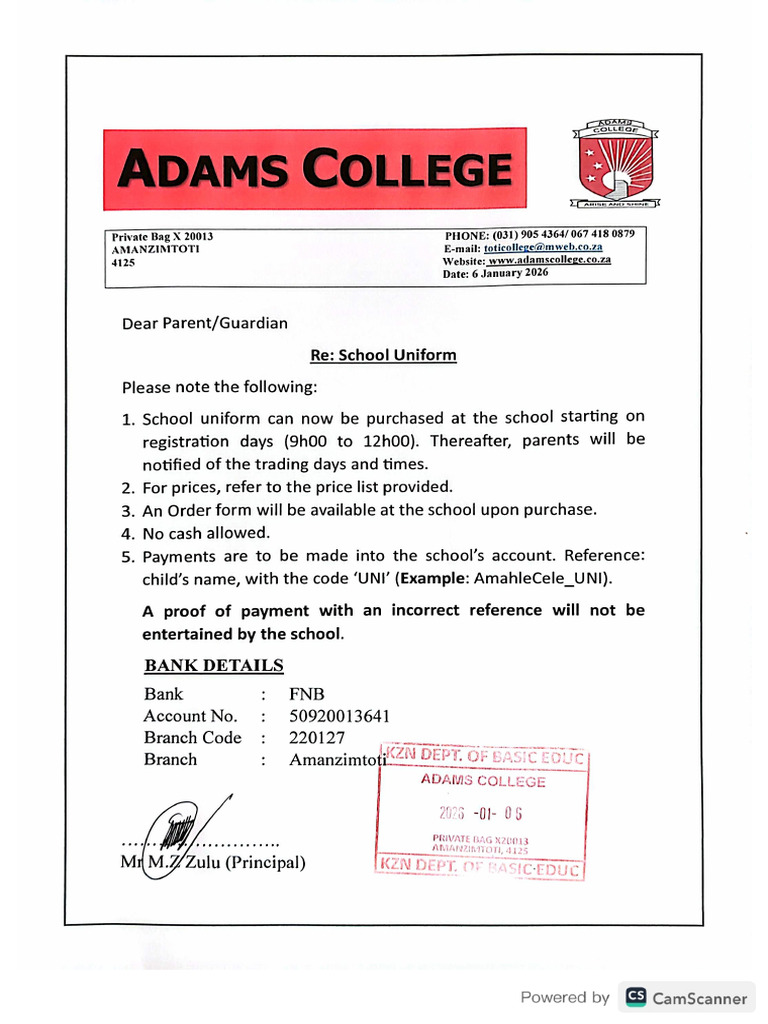 School Uniform | PDF
