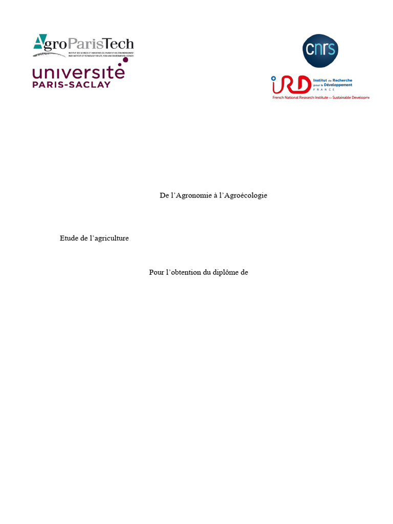 Gestion de la fertilité des sols au Sénégal | PDF | Agriculture ...