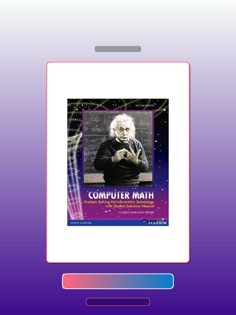 Computer Math Problem Solving for Information Technology 2E 2nd Edition ...