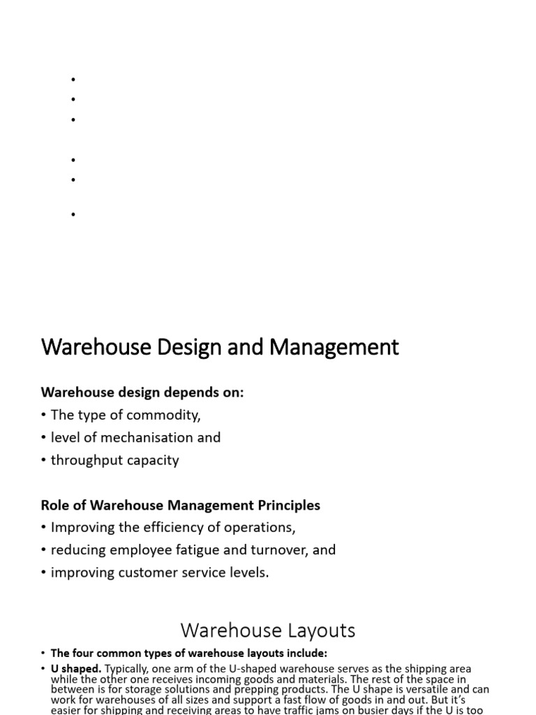 Chapter 6 Warehouse and Retail Location Stratergie_251027_101038 | PDF ...