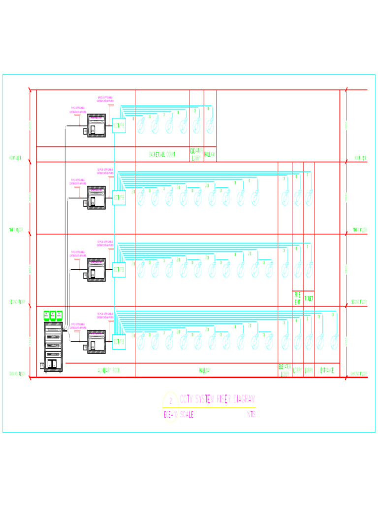 Ecampus2 Ece-10 & 11 Fdas Riser Diagram w Rack Assy 2-Model | PDF