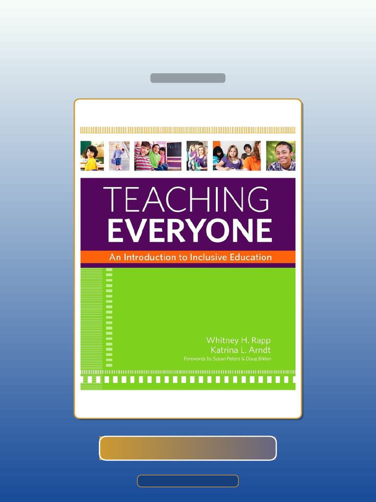 Teaching Everyone an Introduction to Inclusive Education by Dr Whitney ...
