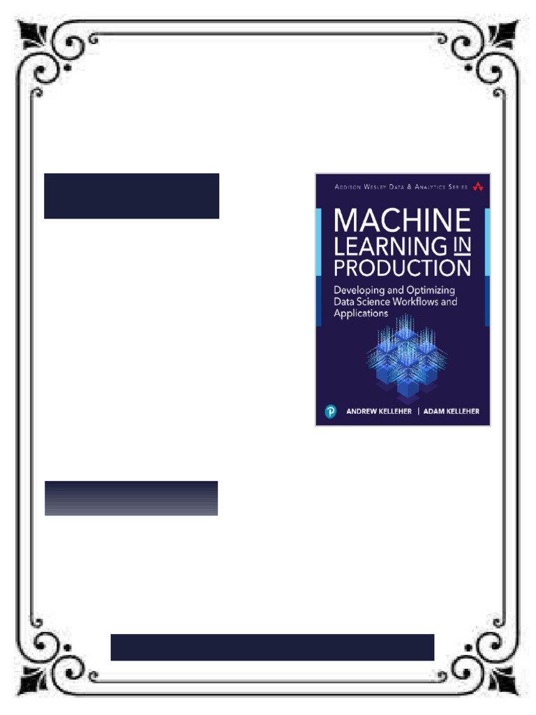 Machine Learning in Production Developing and Optimizing Data Science ...