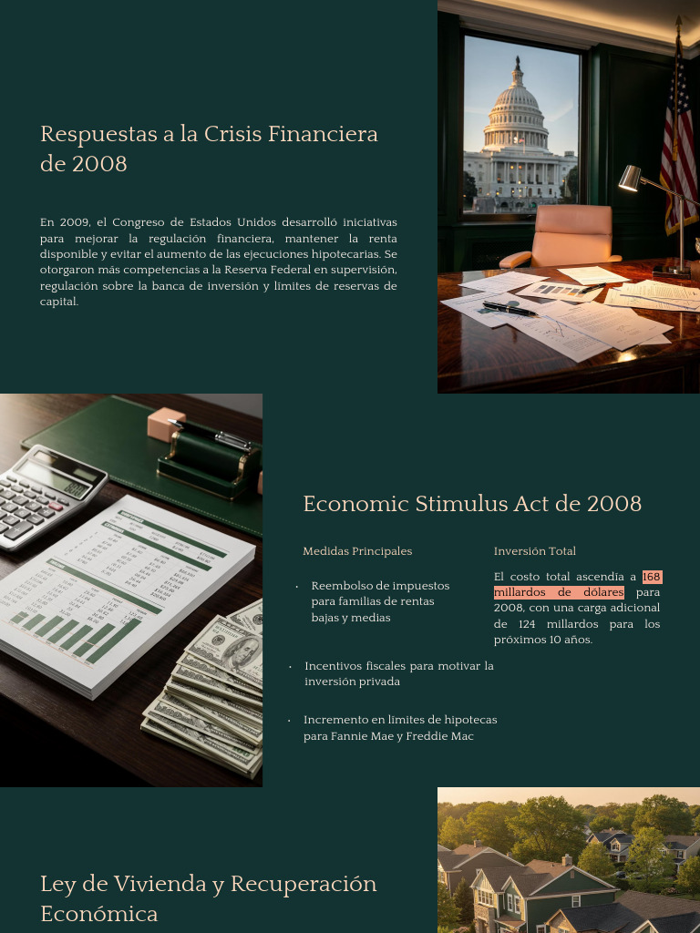 Respuestas a la Crisis Financiera 2008 | PDF | Hipotecas | Deuda