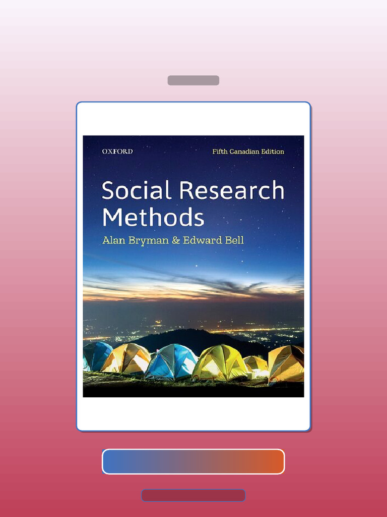 Social Research Methods 5th Edition E-book Testbank Solutions | PDF ...