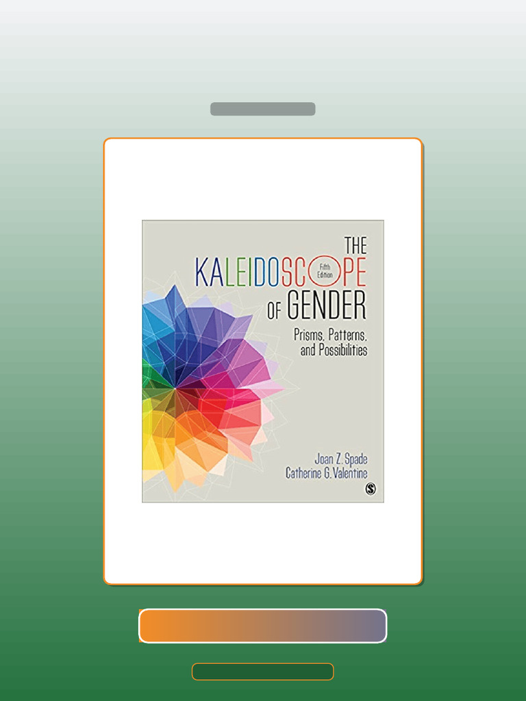 The Kaleidoscope of Gender Prisms Patterns and Possibilities 5th ...