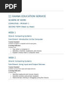 B7 Mathematics Weekly Lesson Plan | PDF | Significant Figures | Curriculum