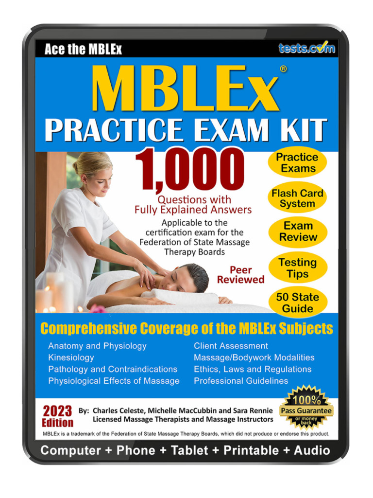 Free MBLEx Practice Test Questions | PDF | Anatomical Terms Of Motion ...