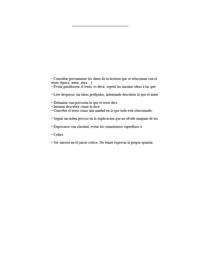 Cómo comentar un texto | PDF | Comunicación | Palabra