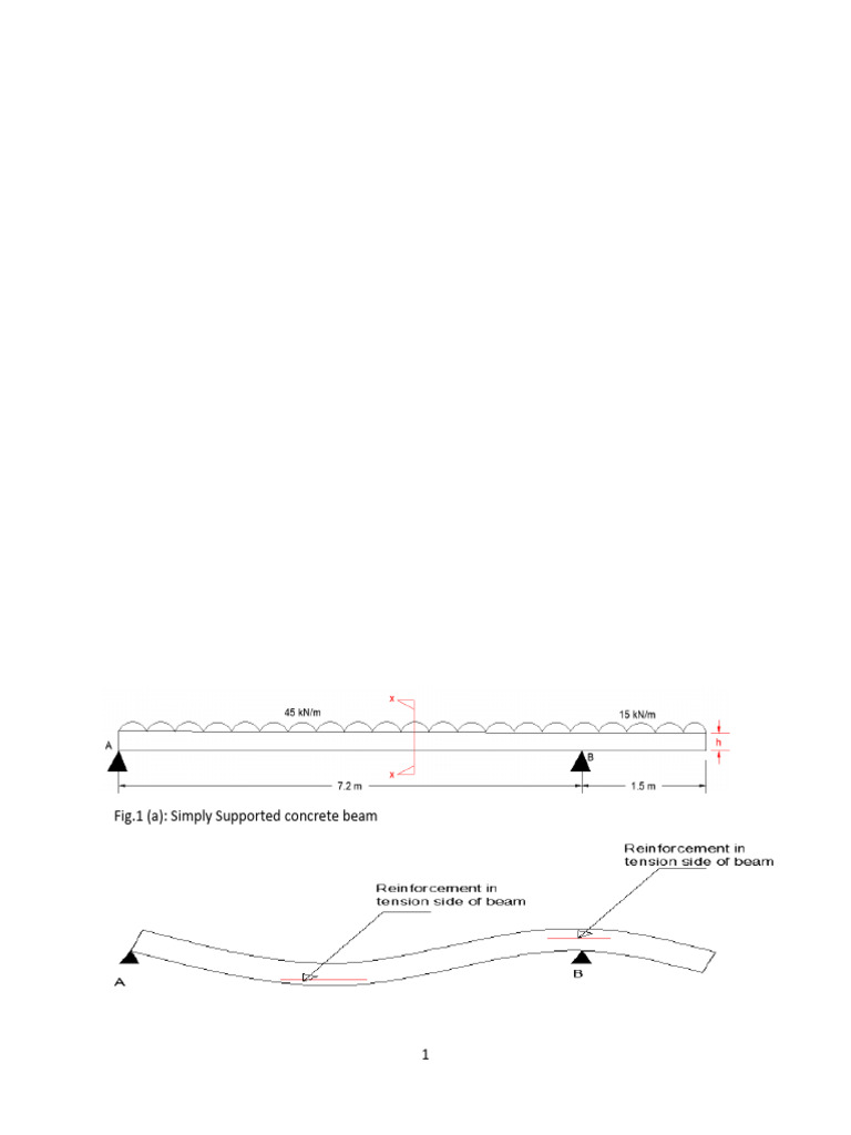 Eurocode Design for Concrete Beams | PDF | Beam (Structure) | Bending