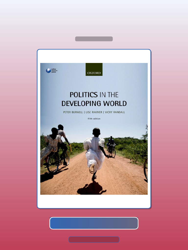 Politics in the Developing World 5th Edition by Peter BurnellVicky ...