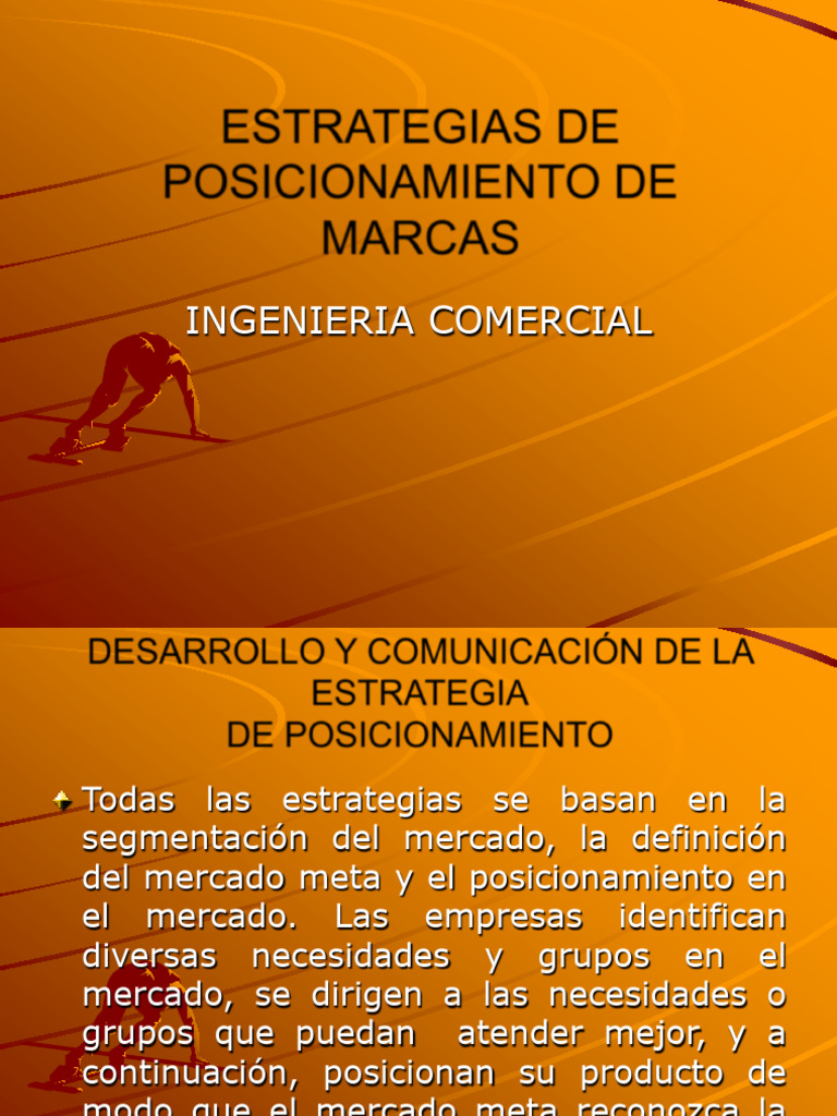 Estrategias de Posicionamiento de Marcas | PDF | Producto (Negocio ...