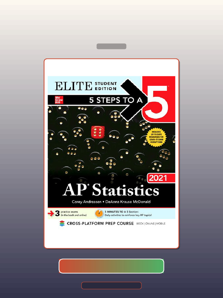 5 Stes to 5 AP Statistis 2021 1st Edition E-book Testbank Solutions ...