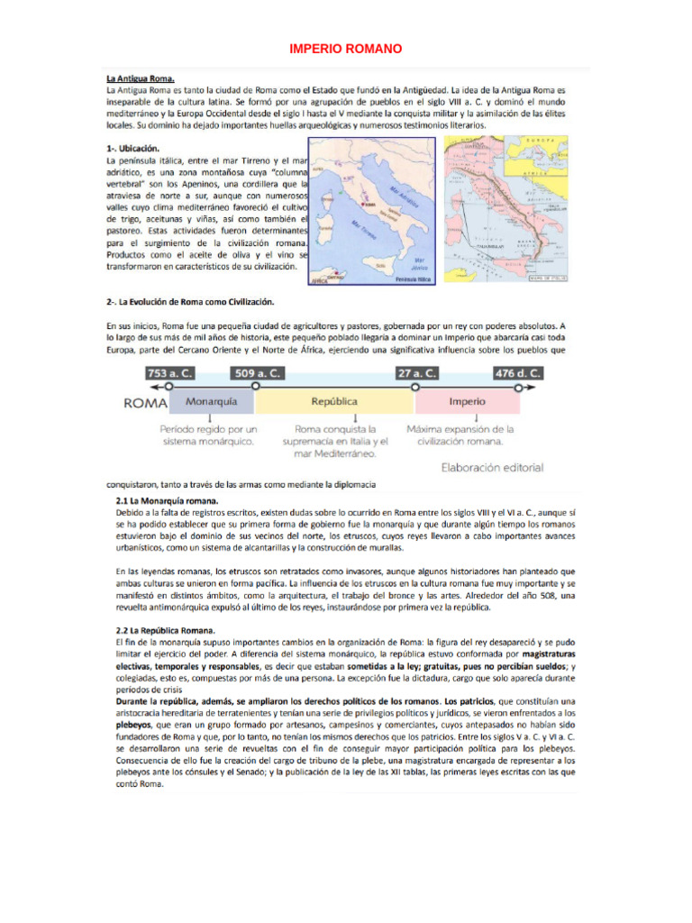 Imperio Romano | PDF