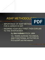 Asap Methodology