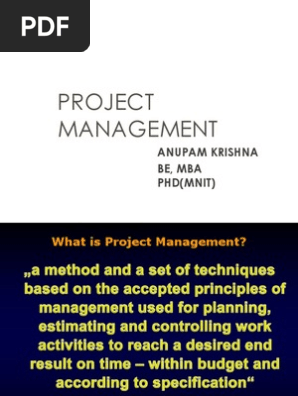 Project Management