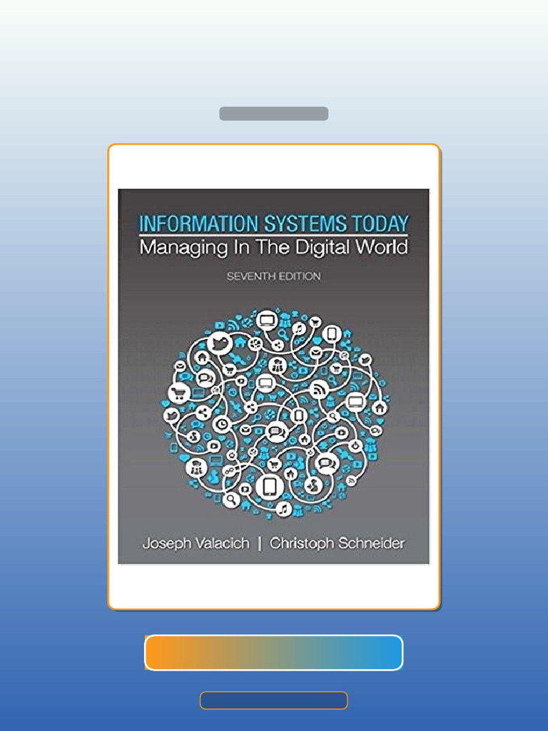 Information Systems Today Managing in the Digital World 7th E-book ...