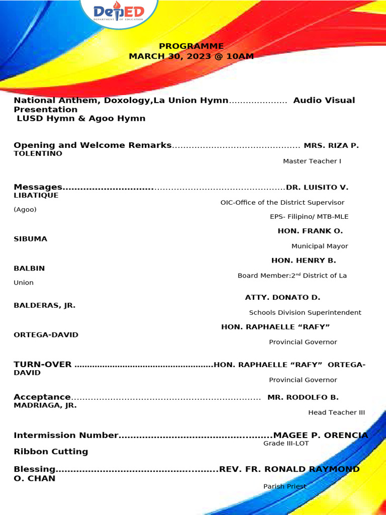 Turn Over Program | PDF