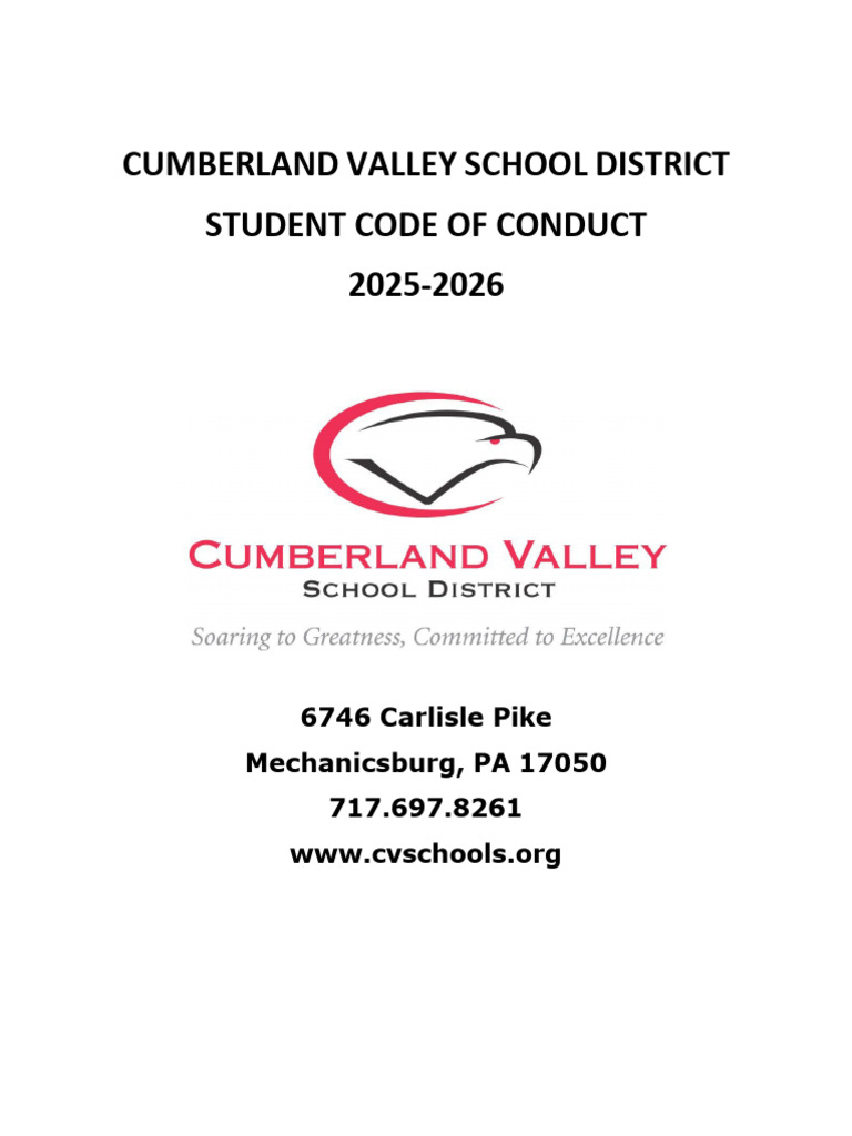 2025 2026 CVSD Code of Conduct | PDF | Harassment | Sexual Harassment