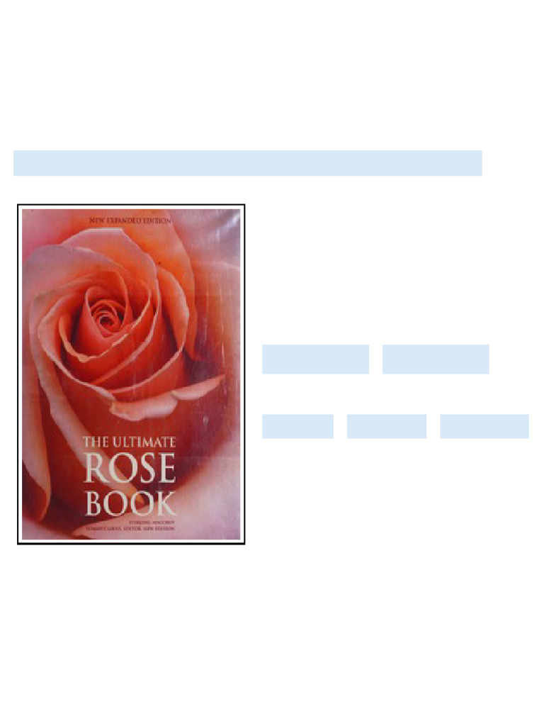 The ultimate rose book ebook pdf online | PDF | Languages Of Asia ...