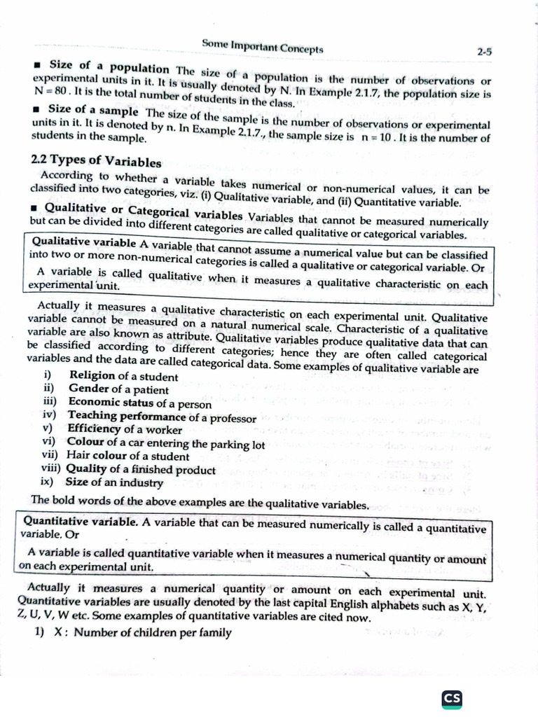 Business Statistics Chapter (2-3) | PDF