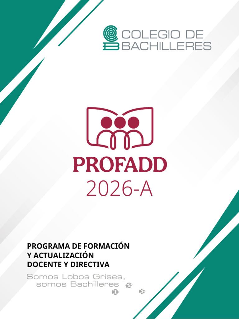Catalogo Profadd 2026-A | PDF | Enseñando | Maestros