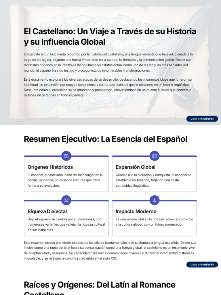 El Castellano Un Viaje a Traves de Su Historia y Su Influencia Global ...