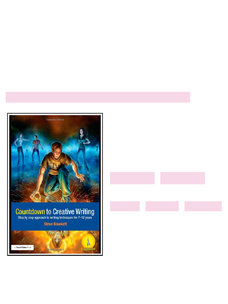 Countdown to Creative Writing Step by Step Approach to Writing ...