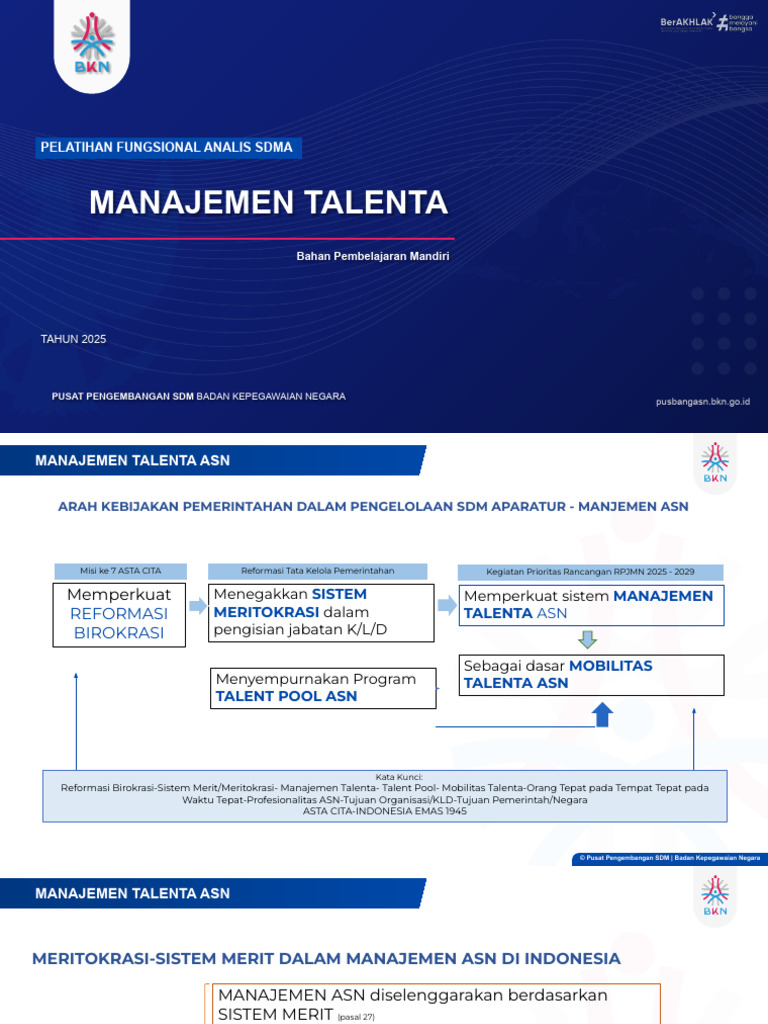 Manajemen Talenta | PDF