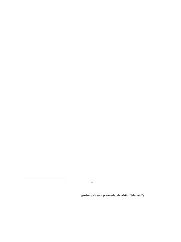 Late Closure e Good-Enough - Artigo | PDF | Análise sintática ...