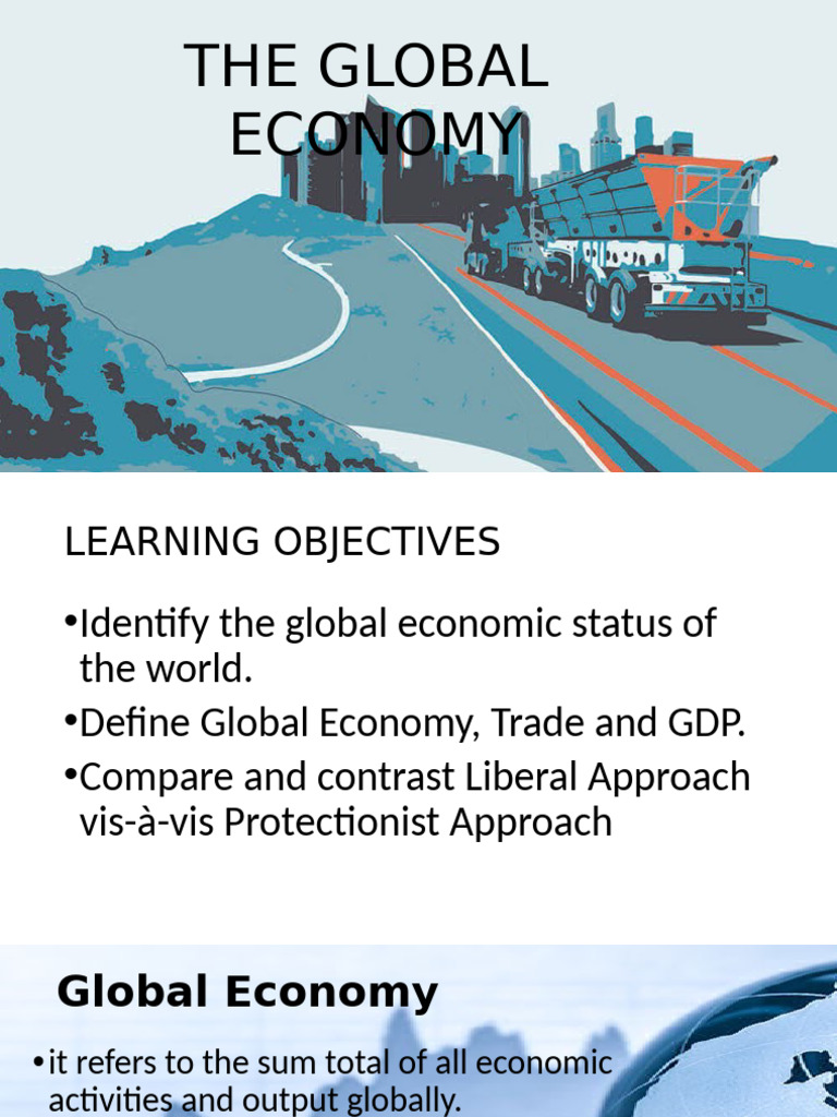 TCW L6.GlobalEconomy | PDF | Capitalism | Gross Domestic Product