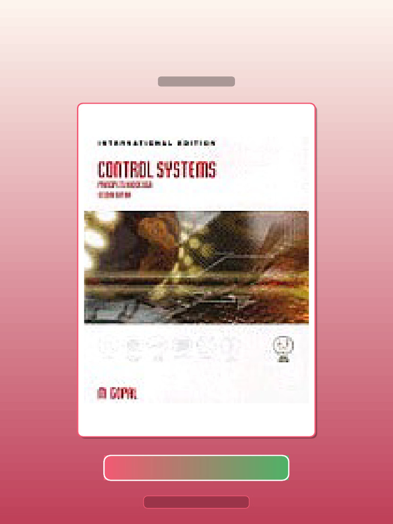 Accompany Control Systems Principles and Design 2nd 9780071231275 E ...