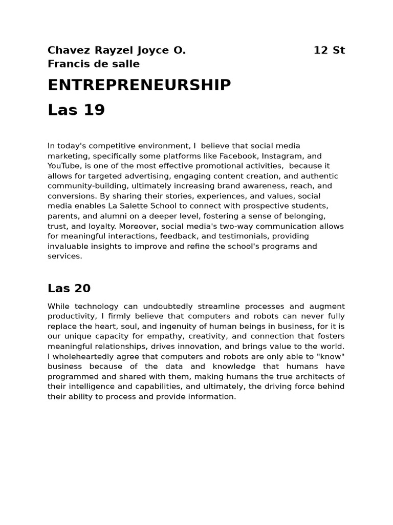 LAS 19 & 20 | PDF