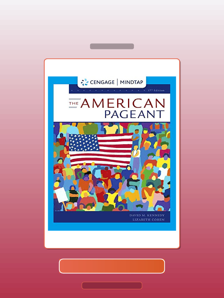 The American Pageant 17th by Kennedy E-book Testbank Solutions | PDF ...